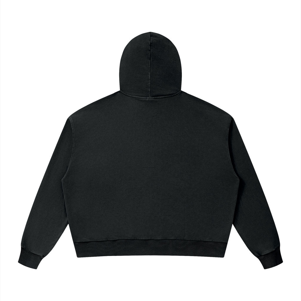 Unisex Mineral Wash Boxy Hoodie