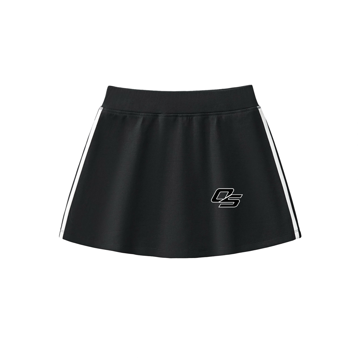 Off Script Women’s Contrast-Tape Performance Short Skirt