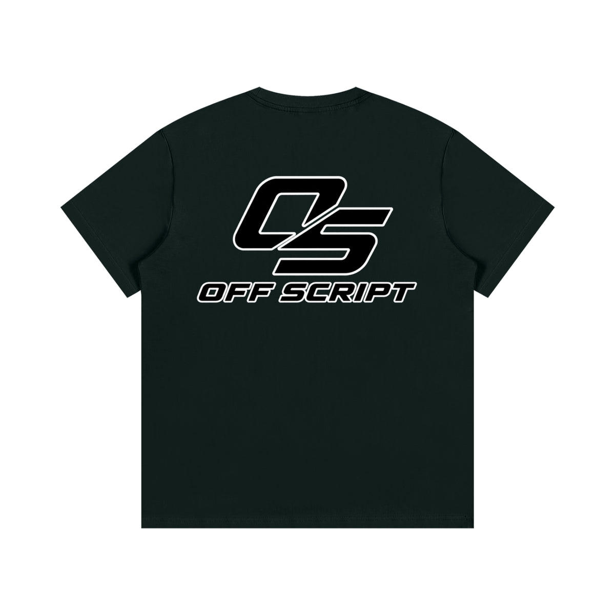 One Nation Essential Cotton T-Shirt - Vintage Green back product view