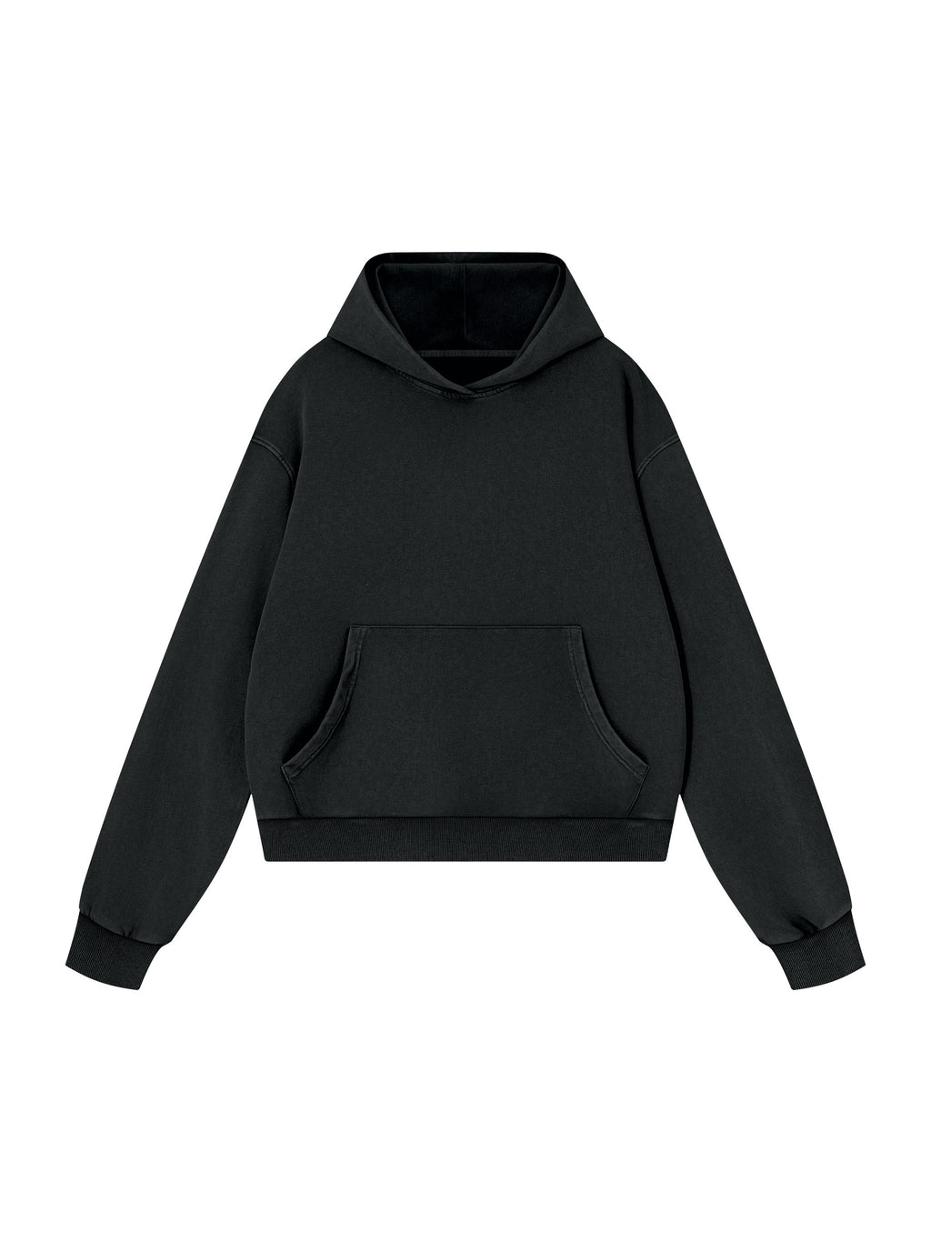 Unisex Mineral Wash Boxy Hoodie
