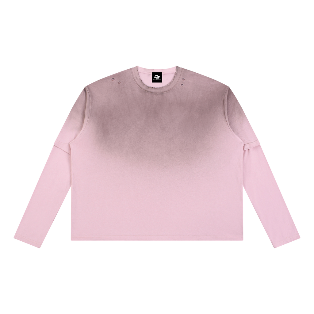 Unisex Vintage Wash Layered T-Shirt