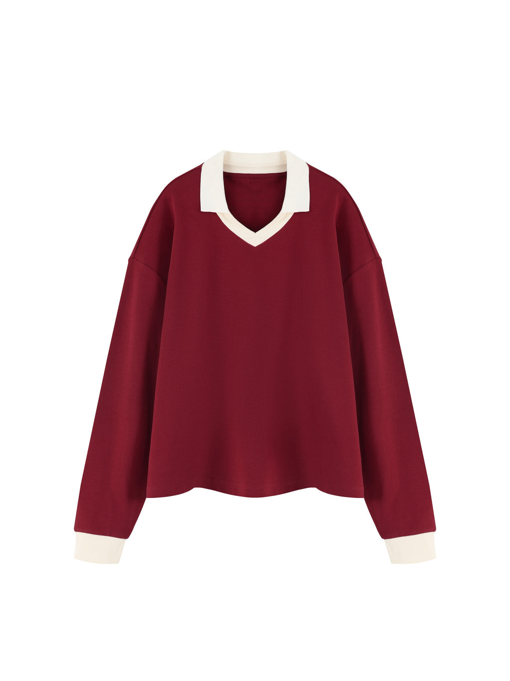 Unisex Color Block Long Sleeve Sweatshirt