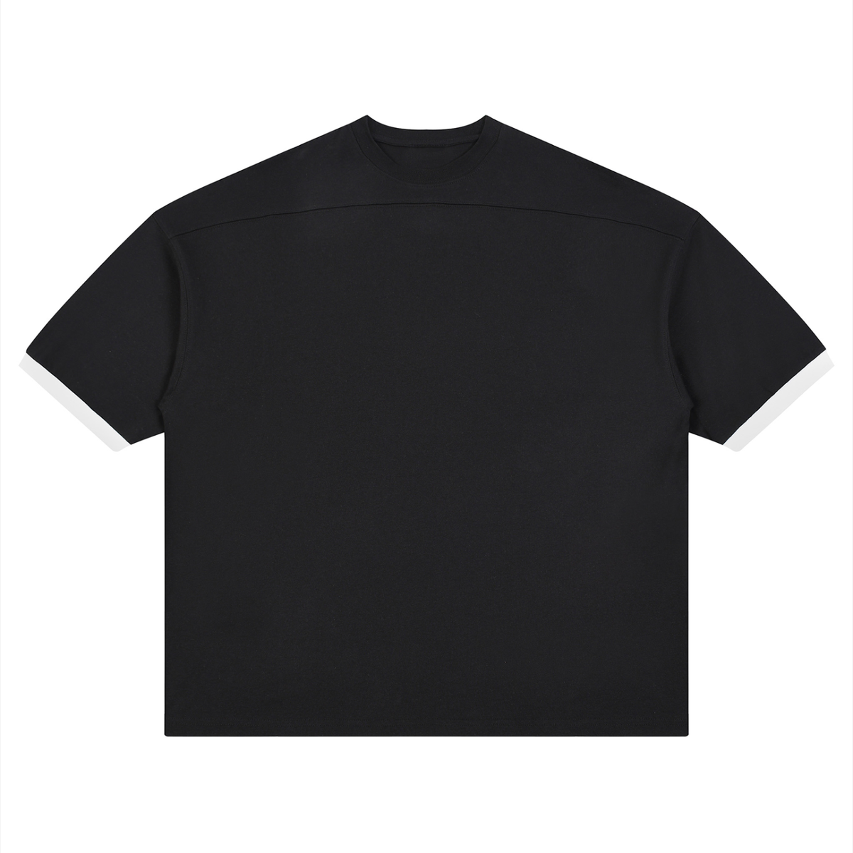 Unisex Colour Block Drop Shoulder T-Shirt
