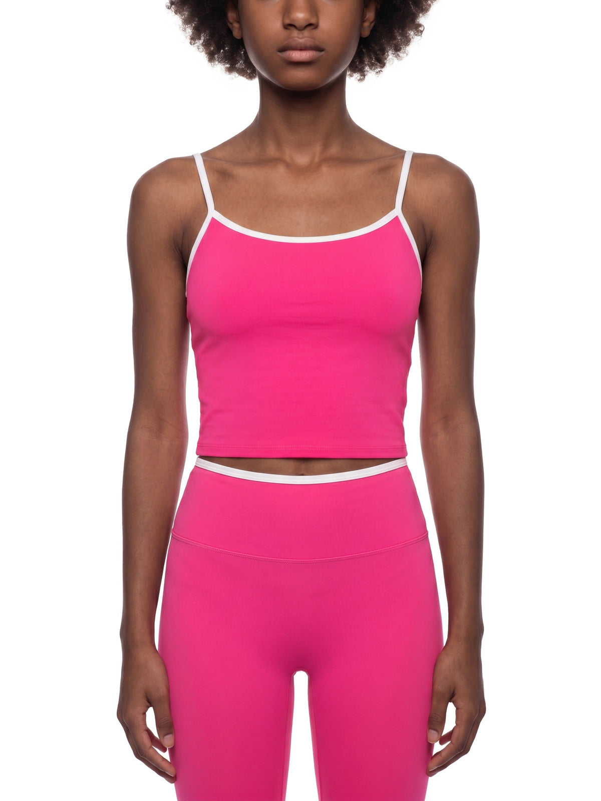 Women's Tight Color Block Yoga Tank Top