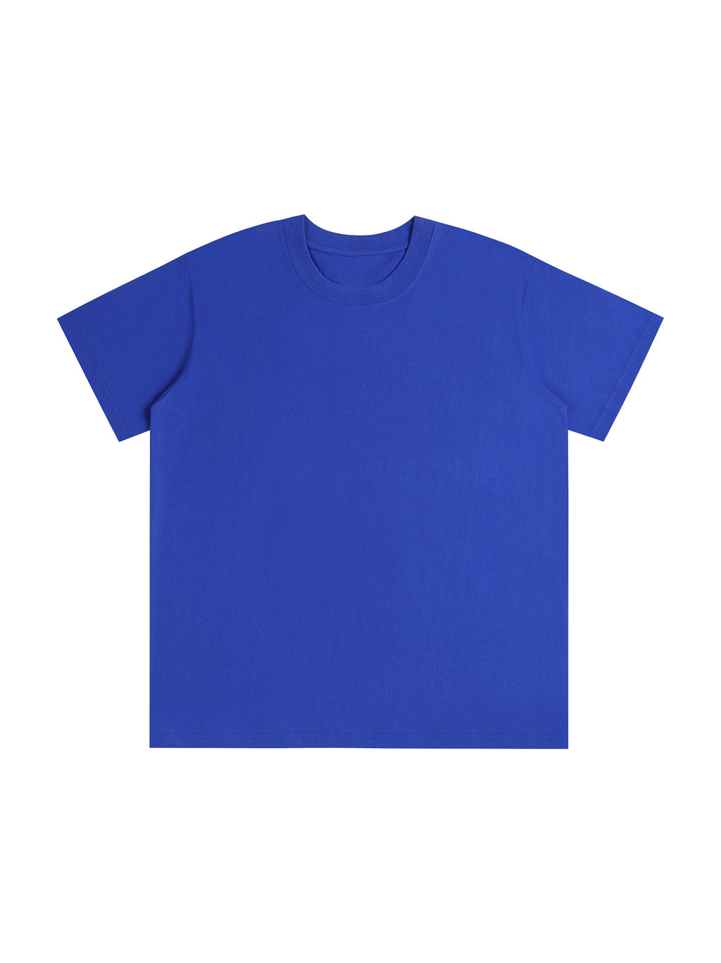 Royal Blue Unisex Seamless T-Shirt front view