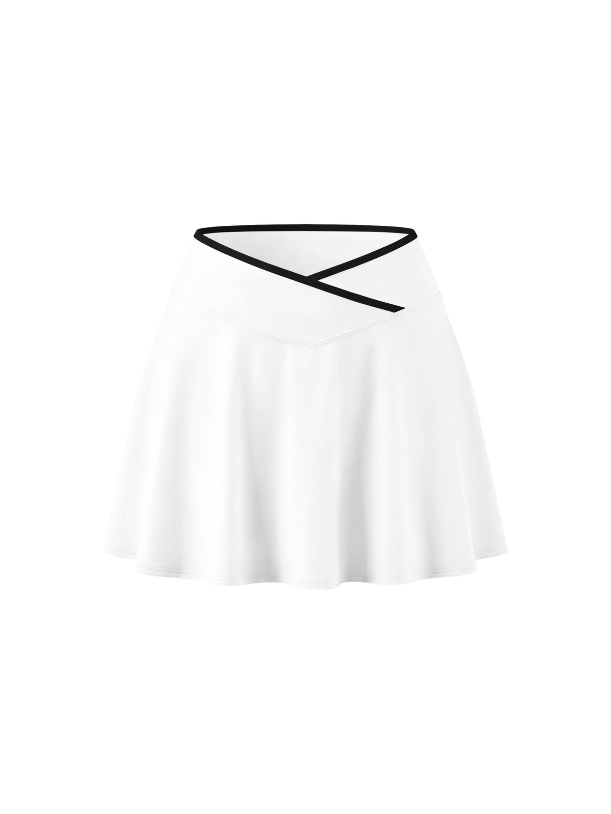 Women's Color Block A-Line Skirt