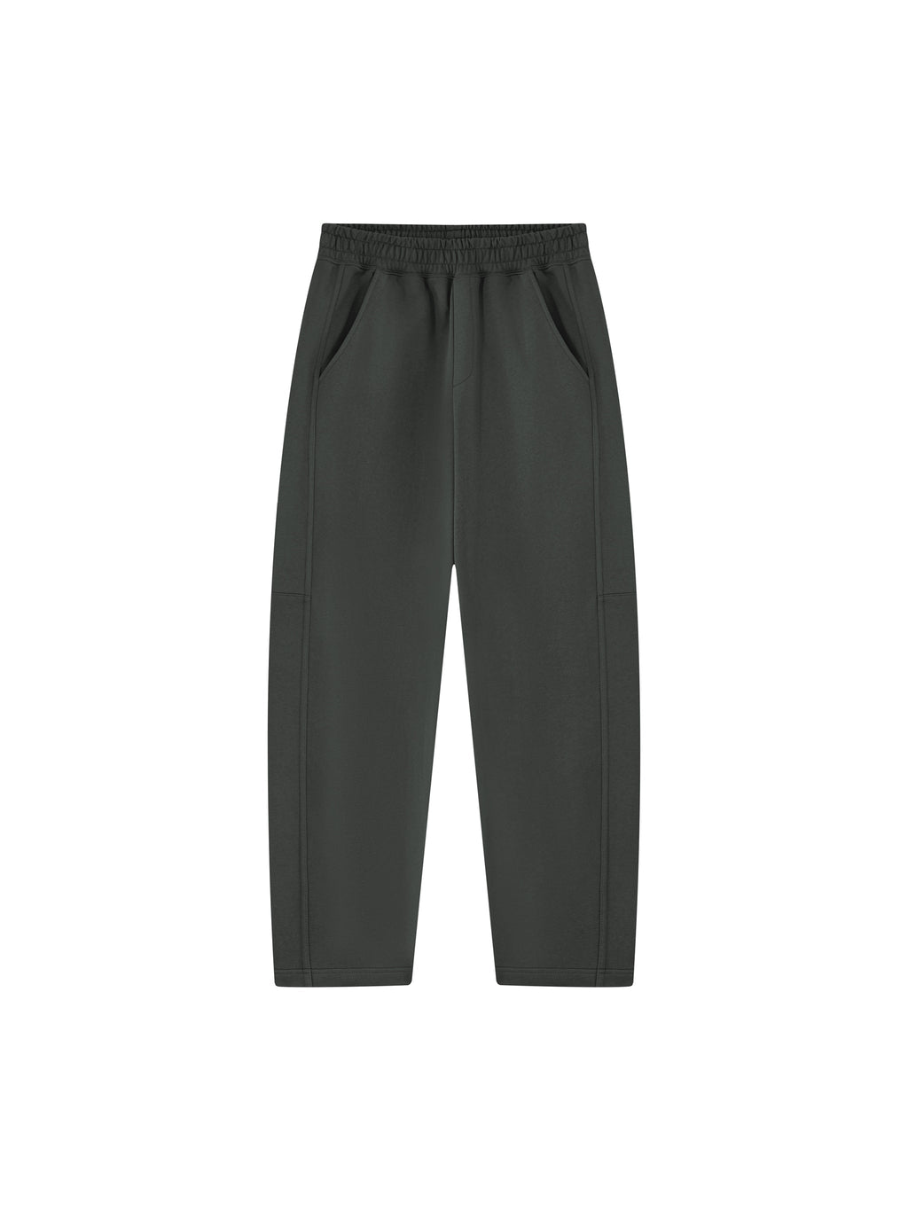 Unisex Tapered Straight Hem Sweatpants