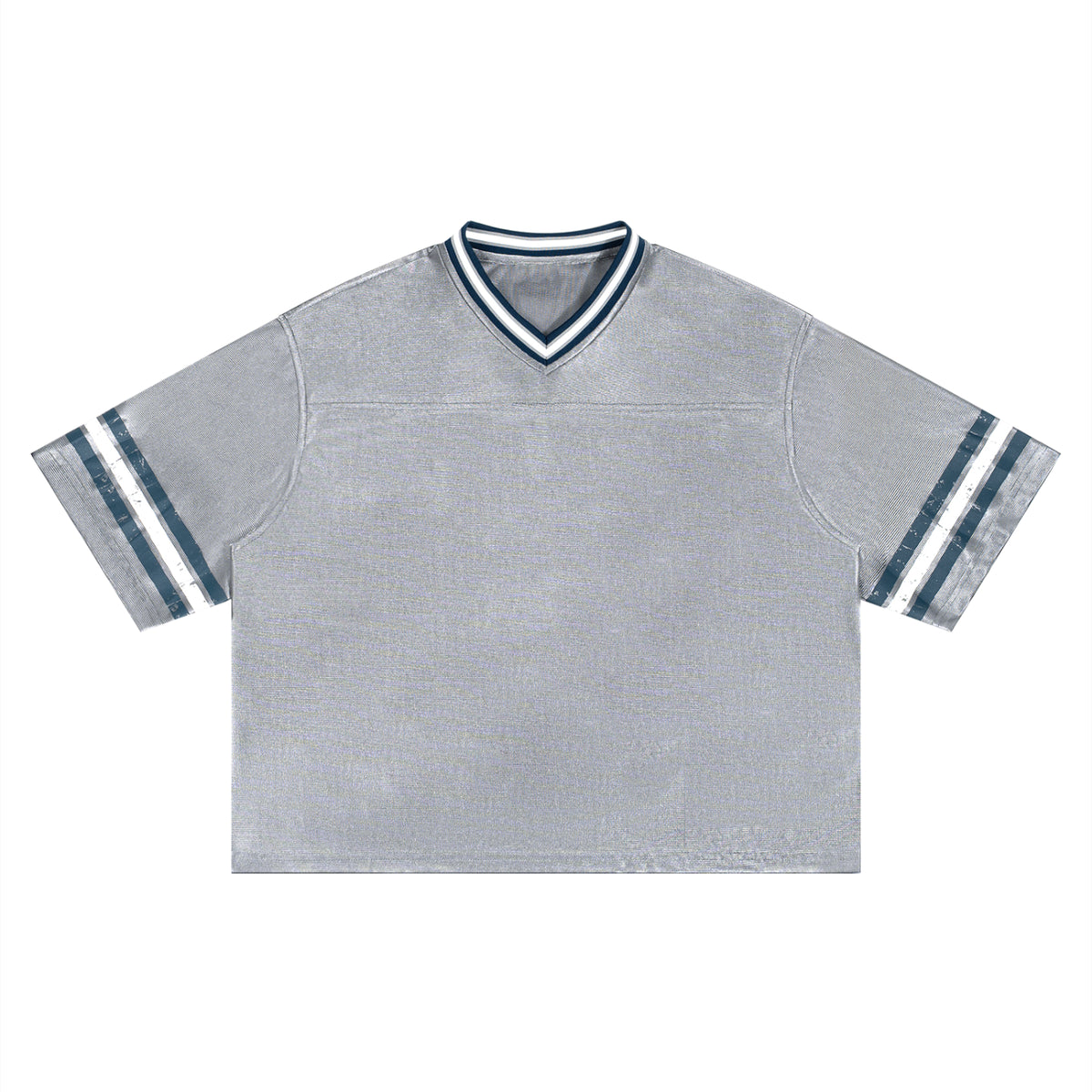 Unisex Boxy Striped Soccer Jersey