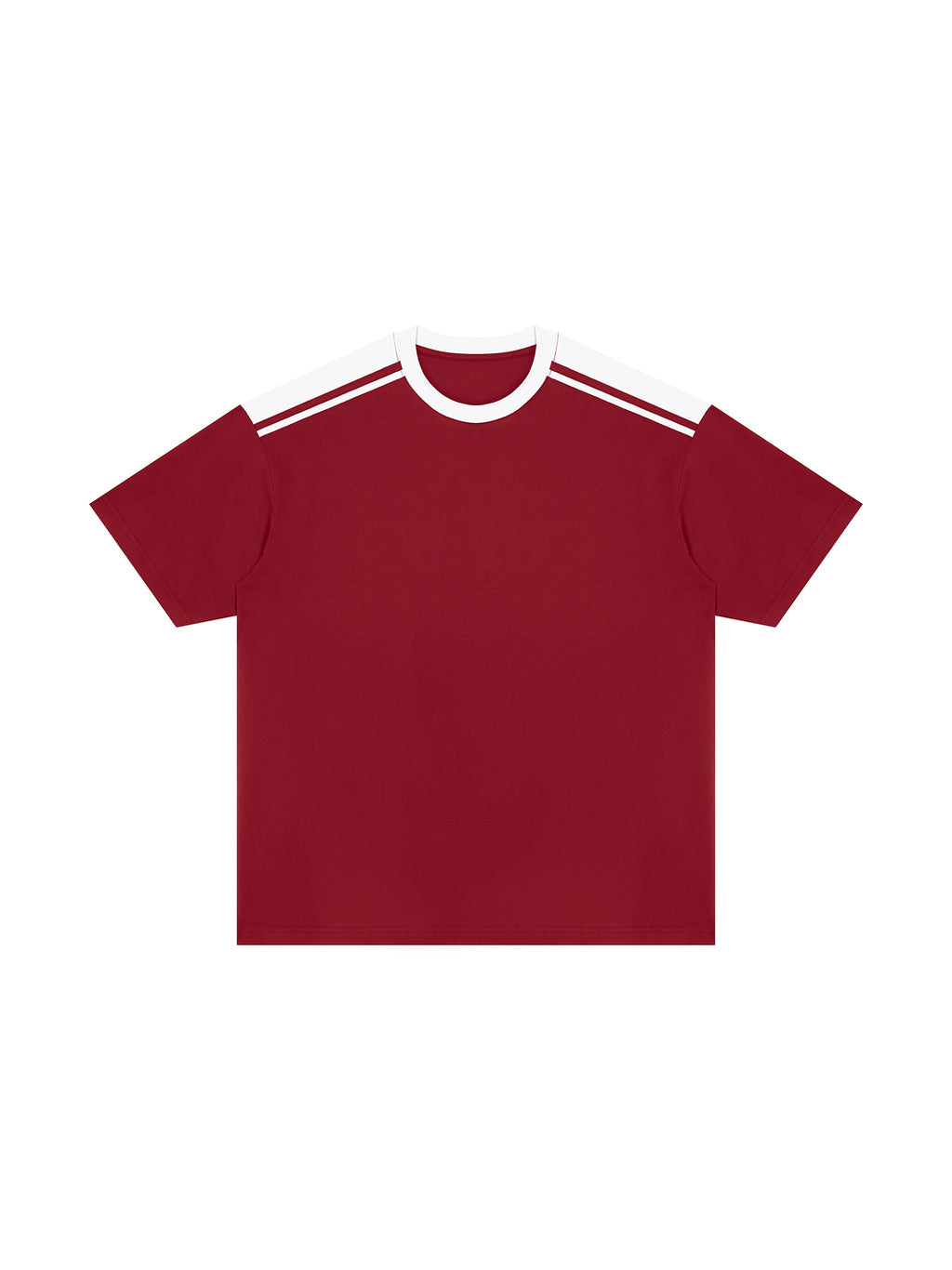 Unisex Color Block Loose T-Shirt