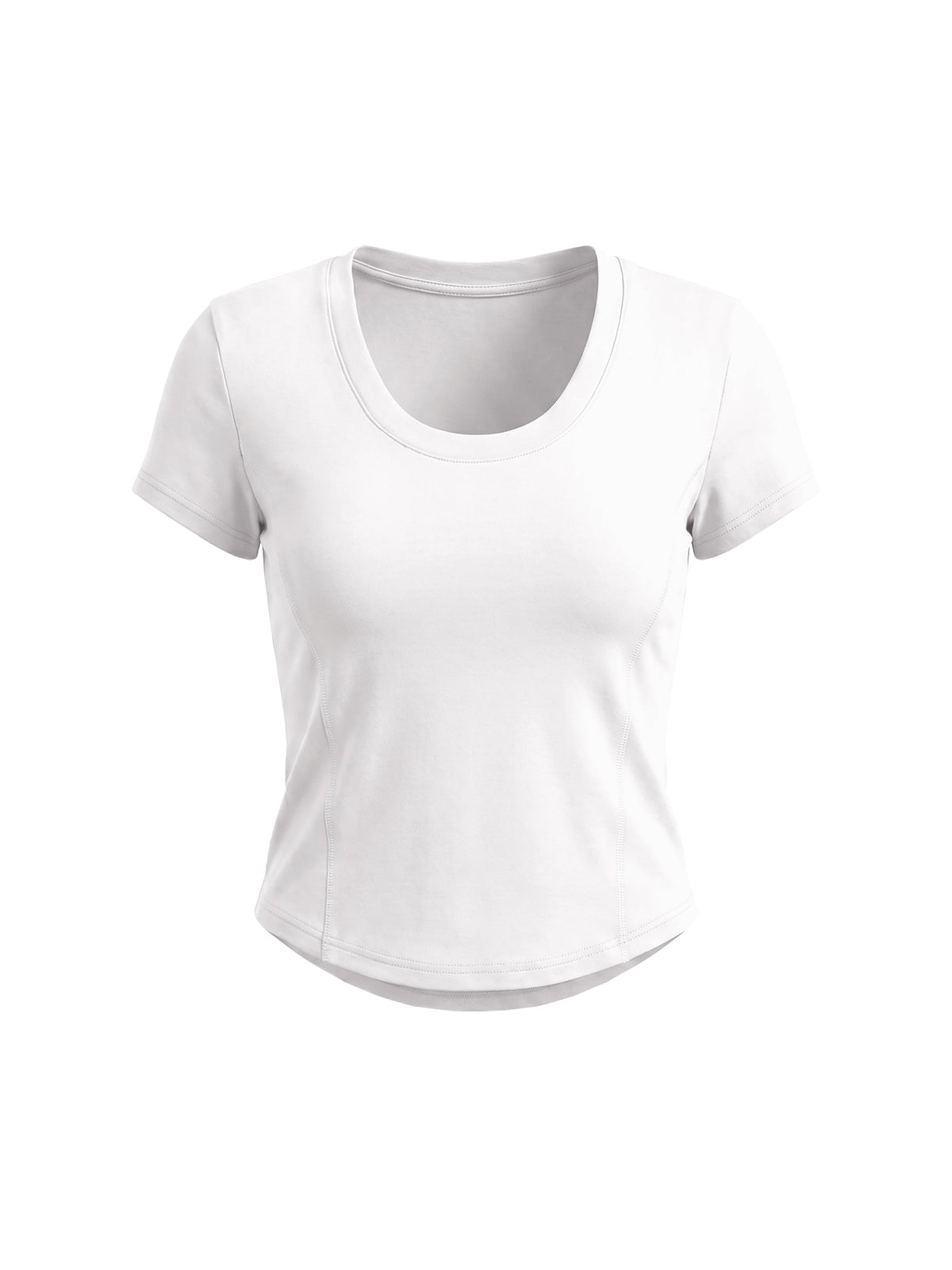 Women's Paneled Crop T-Shirt