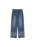 Women’s Vintage Wash Wide Leg Jeans