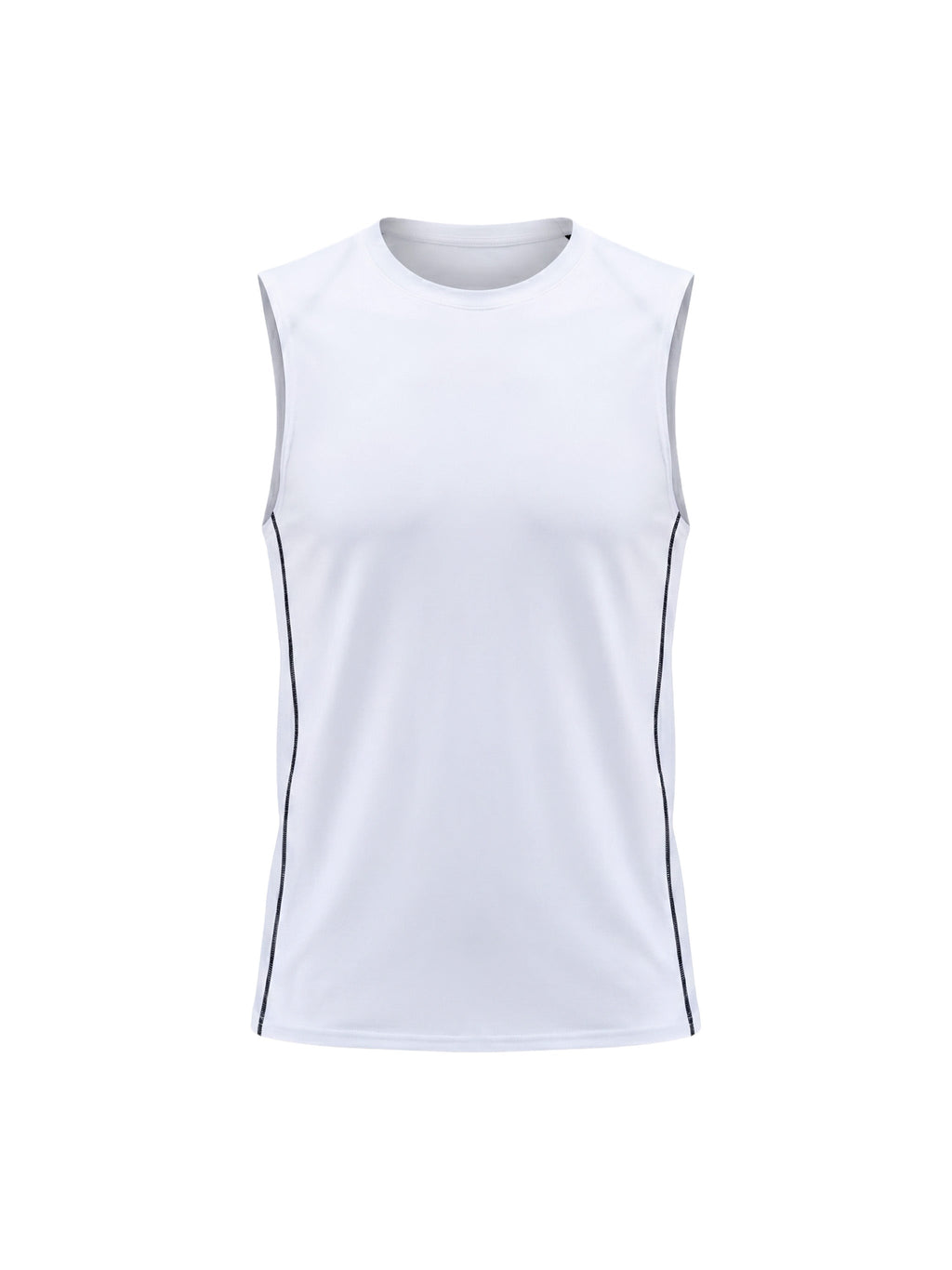 Men's Slim-Fit Topstitch Tank Top