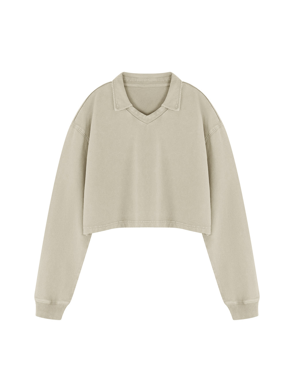 Women’s Vintage Wash Crop Sweatshirt