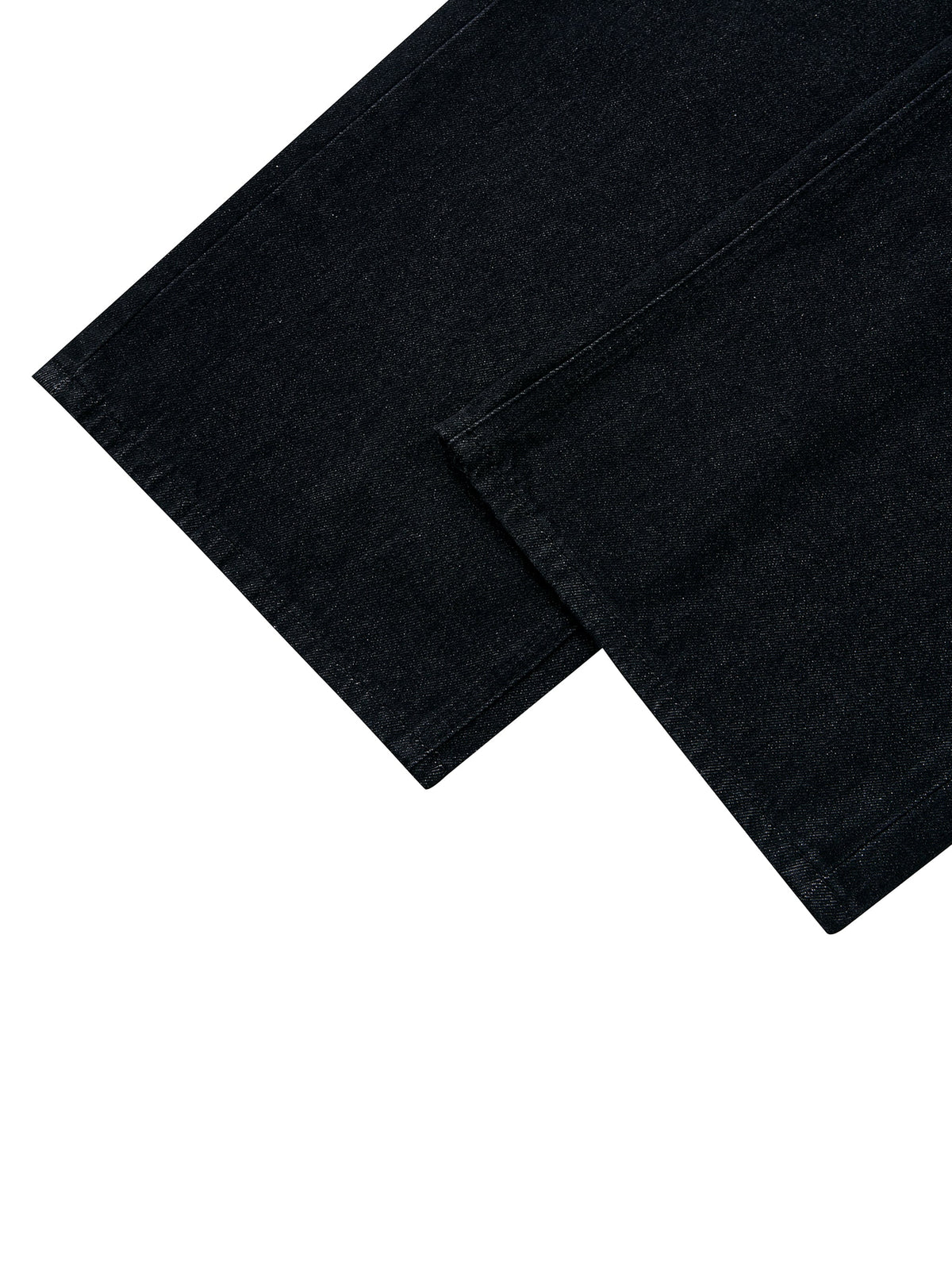 Men's Vintage Wash Wide Leg Denim Jeans