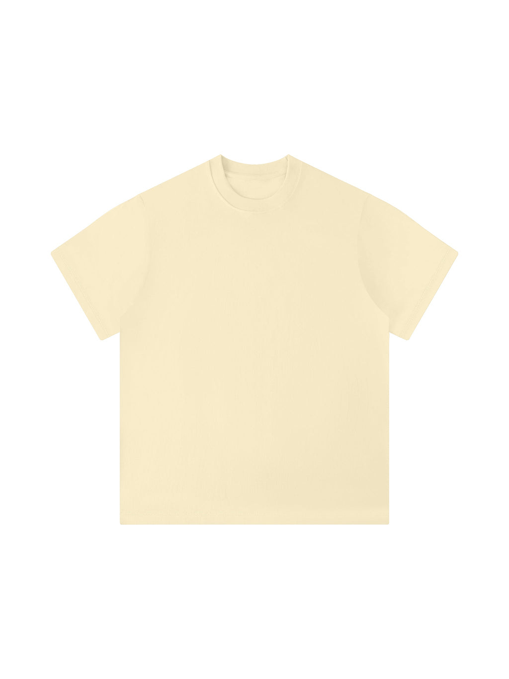 Unisex Solid Color Regular Fit T-Shirt
