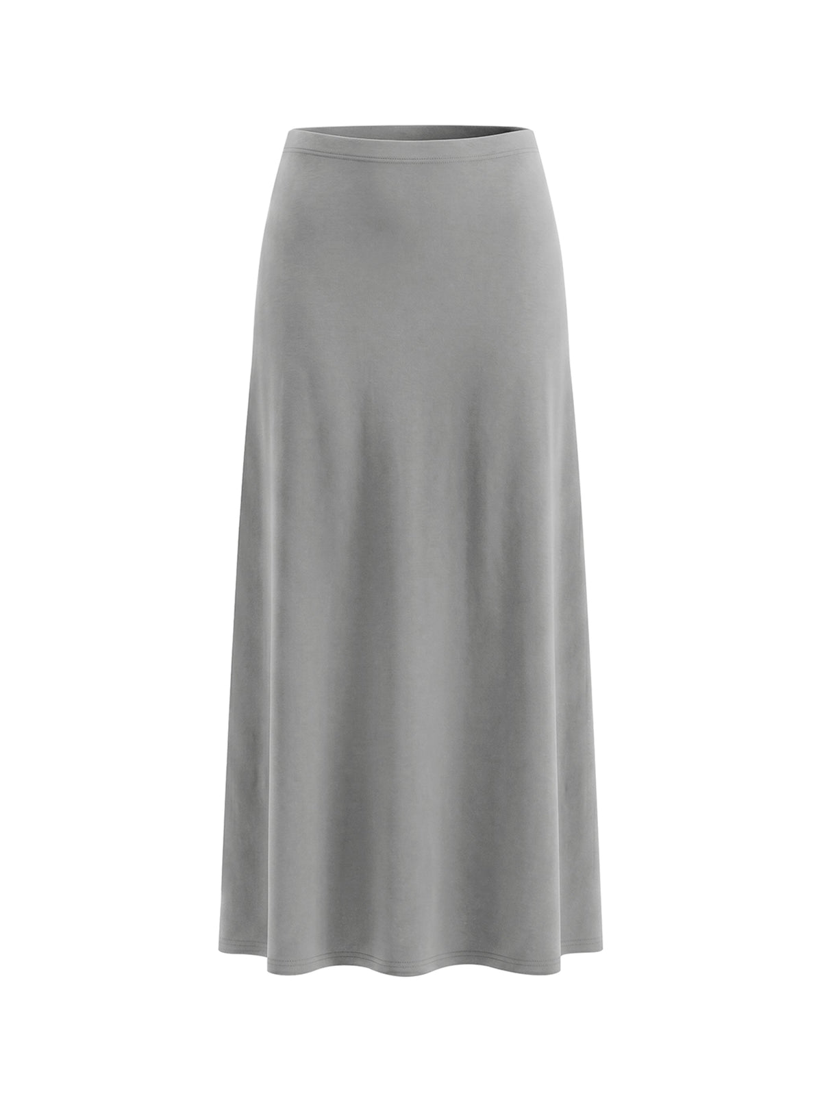 Women’s Solid Colour Knit Maxi Skirt