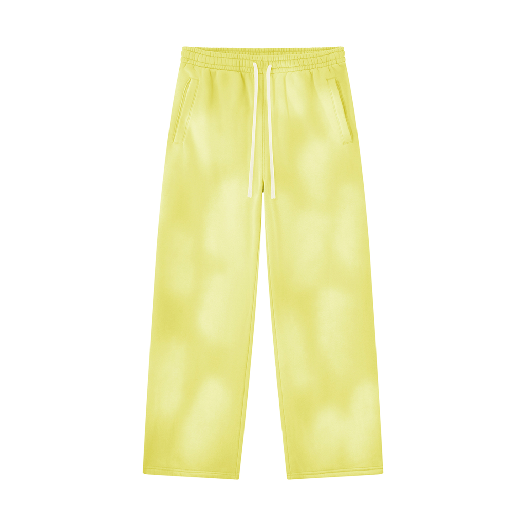 Unisex Sunfade Wide-Leg Fleece Sweatpants