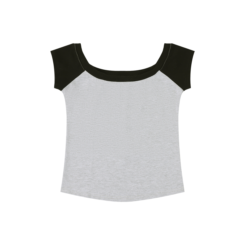 Women's Color Block Raglan Baby T-Shirt