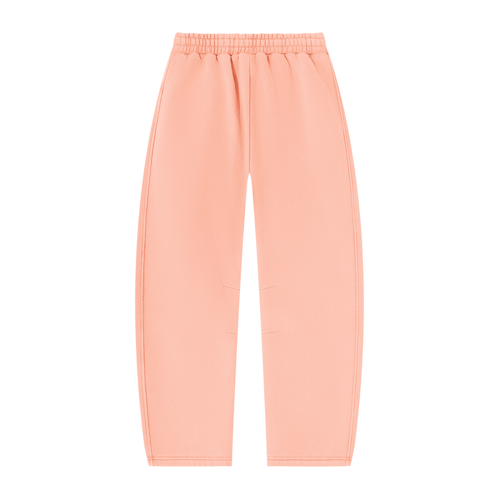 Unisex Vintage Wash Barrel-Leg Fleece Sweatpants V3