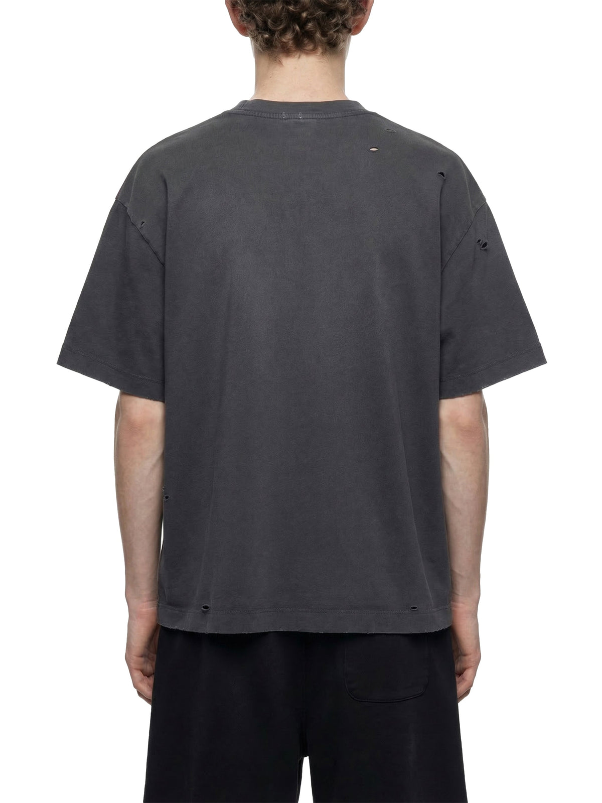 Vintage Washed Distressed Boxy Oversized T-Shirt