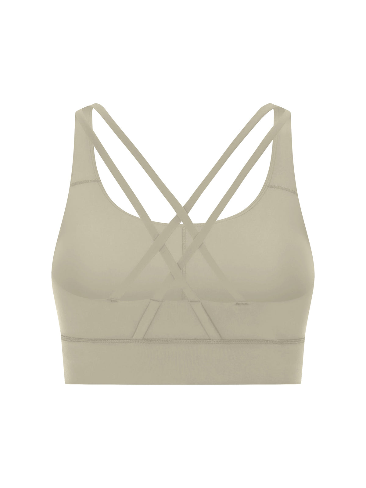 Strappy Criss-Cross Sports Bra