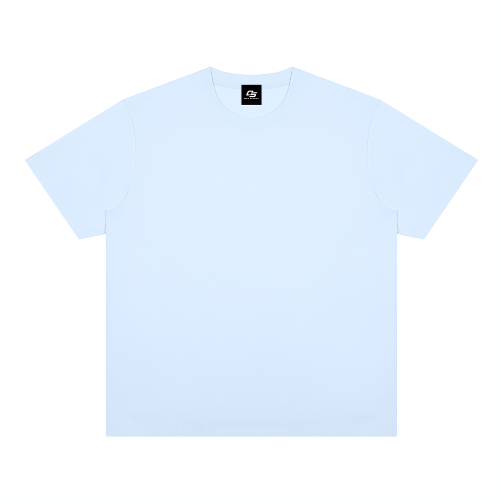 Sky Blue Unisex Heavyweight Sorona T-Shirt front product view