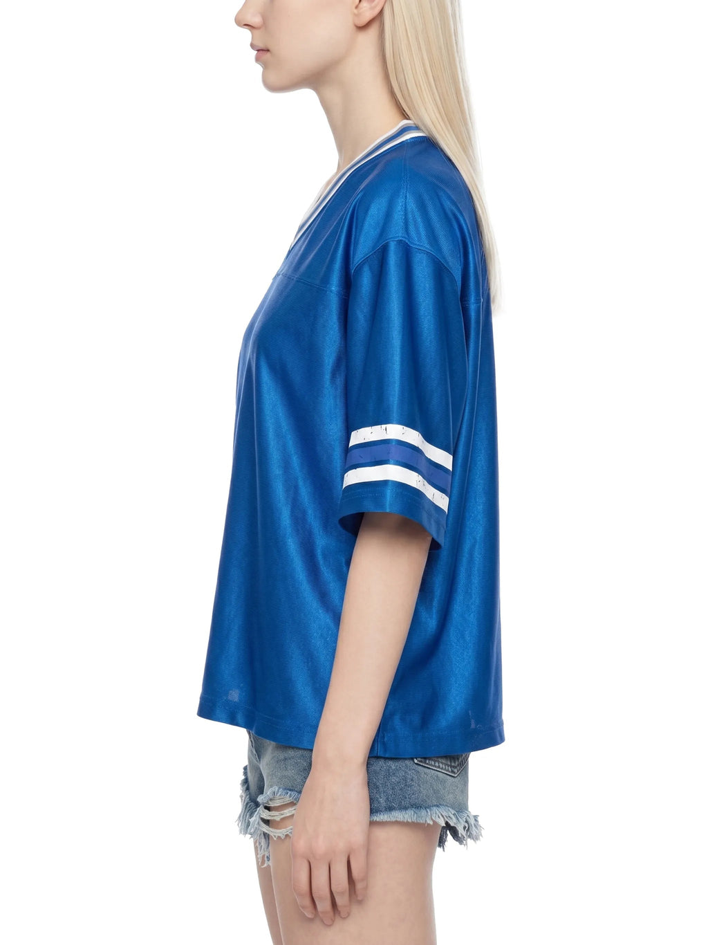 Unisex Boxy Striped Soccer Jersey