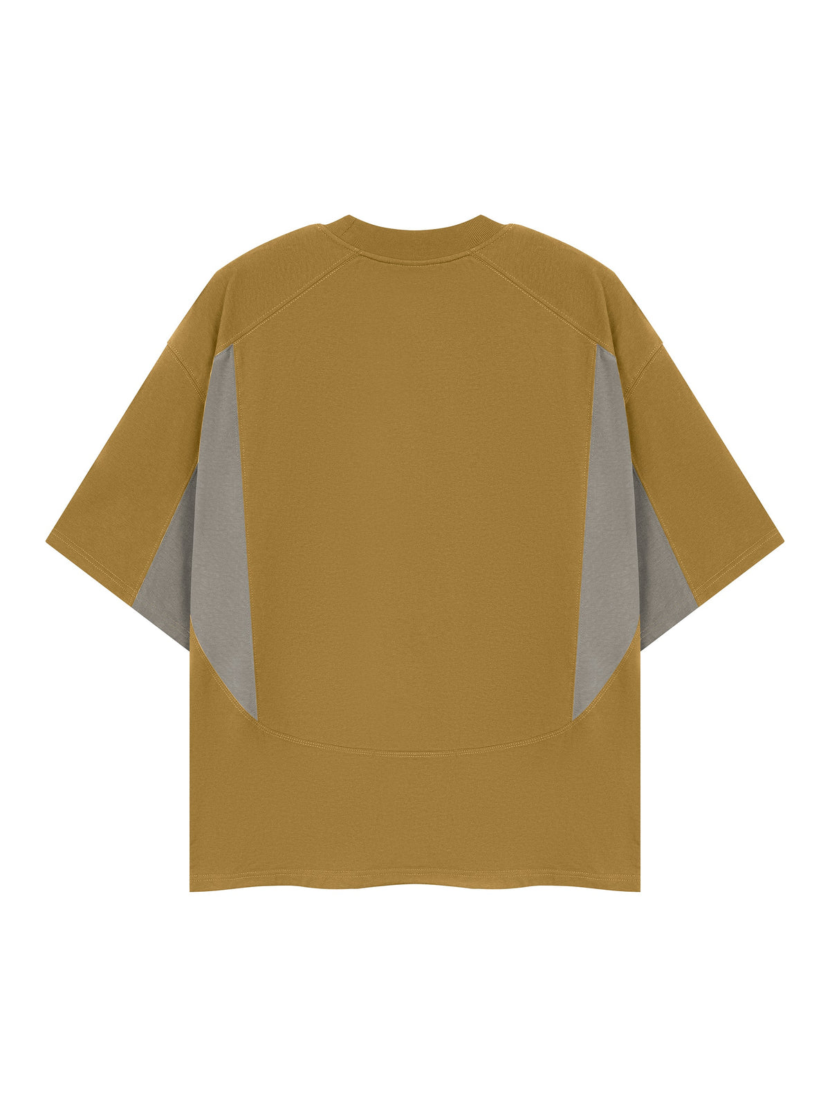 Unisex Color Block Paneling T-Shirt