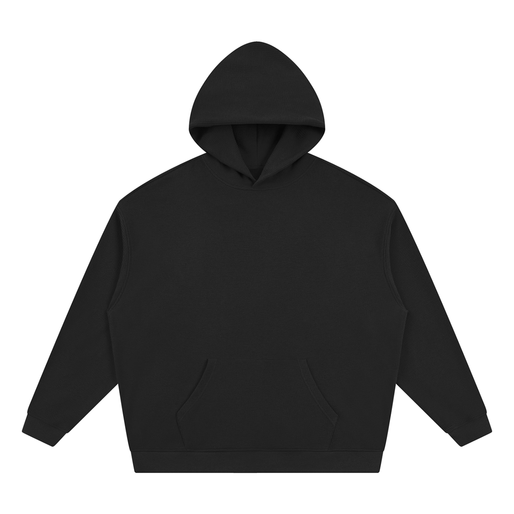Unisex Waffle Oversized Hoodie