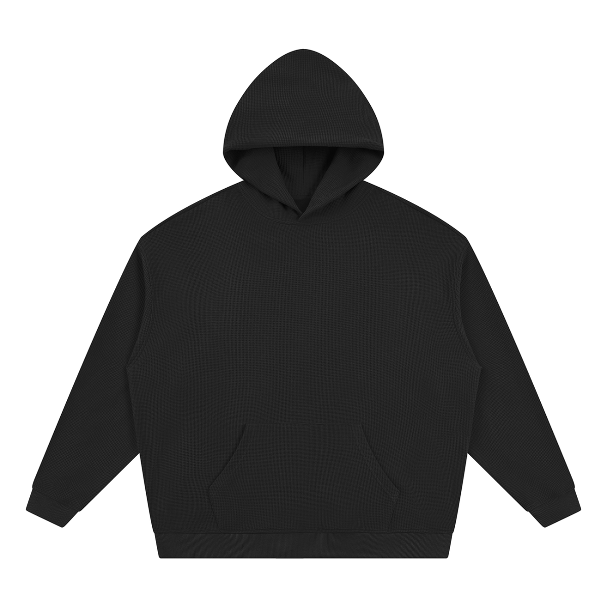Unisex Waffle Oversized Hoodie