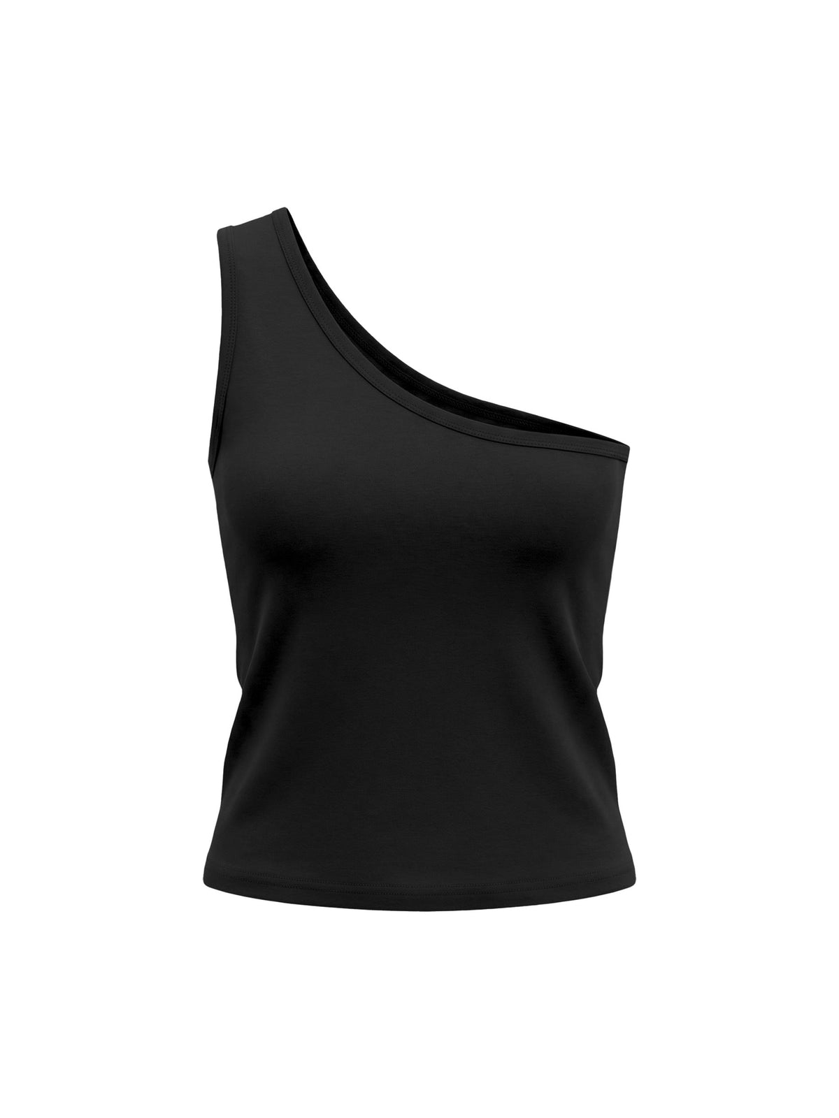 Women's One-Shoulder Crop Tank Top