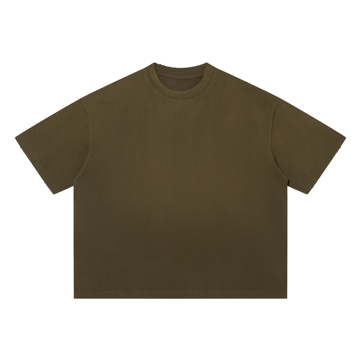 Unisex Sun Fade Distressed Boxy T-Shirt