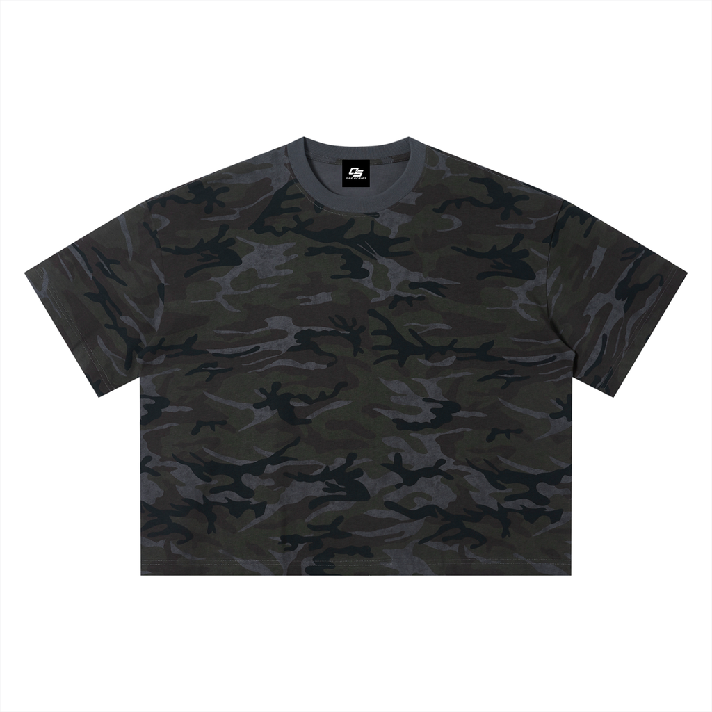 Unisex Camo Boxy T-Shirt