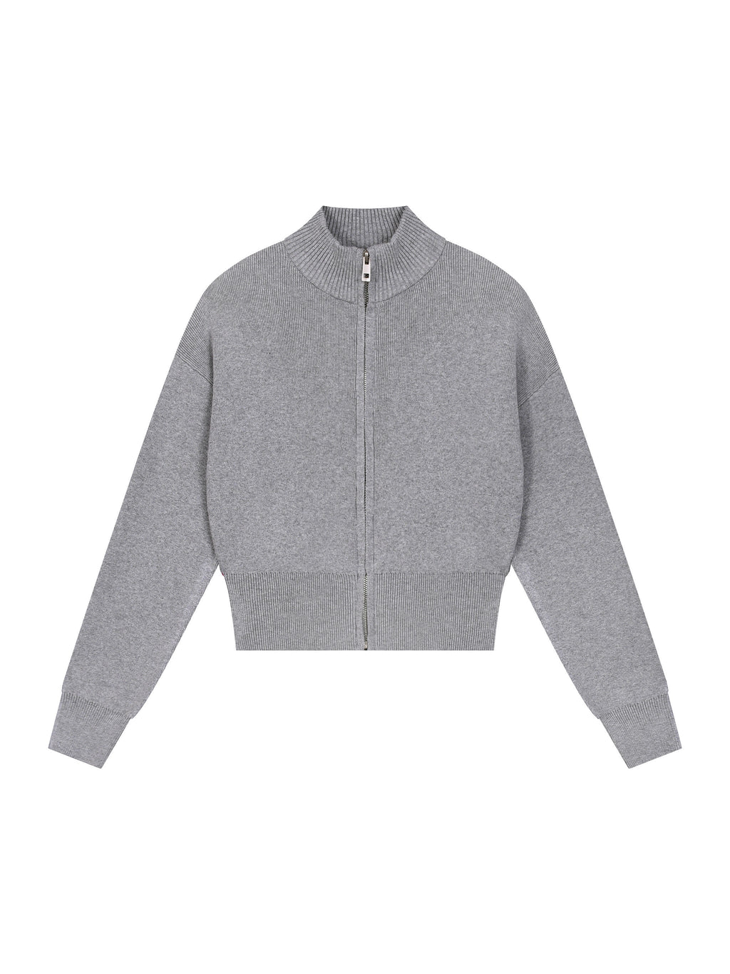 Women’s Mock Neck Zip Up Cardigan