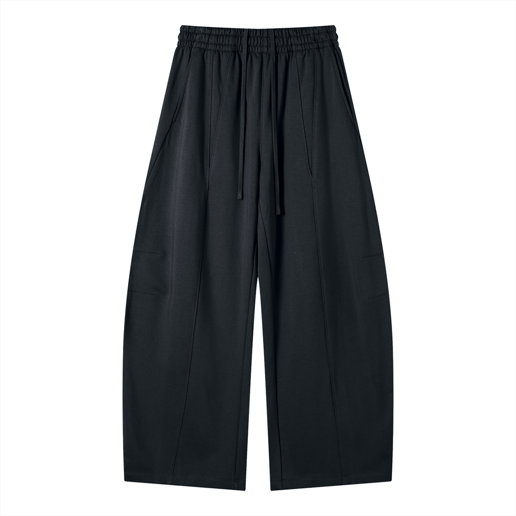 Heavyweight Wide-Leg Panel Sweatpants