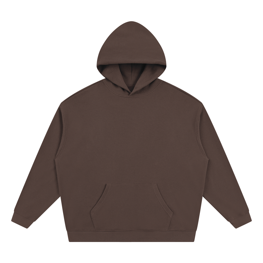 Unisex Waffle Oversized Hoodie