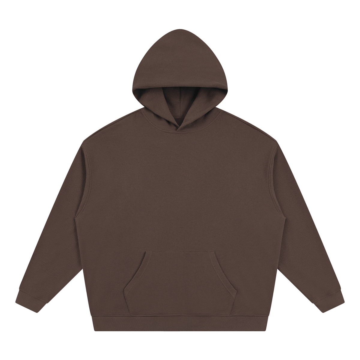 Unisex Waffle Oversized Hoodie