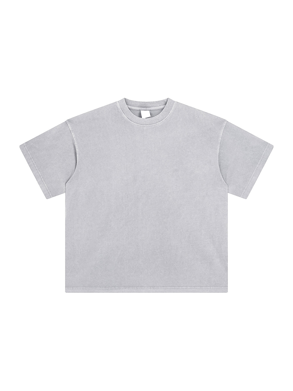 Medium Ash Enzyme Washed T-Shirt front product view