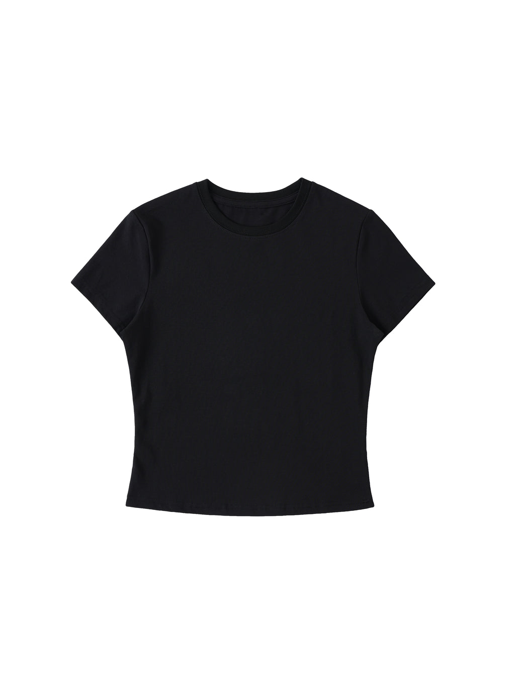 Essential Bodycon Crewneck T-Shirt - image 1