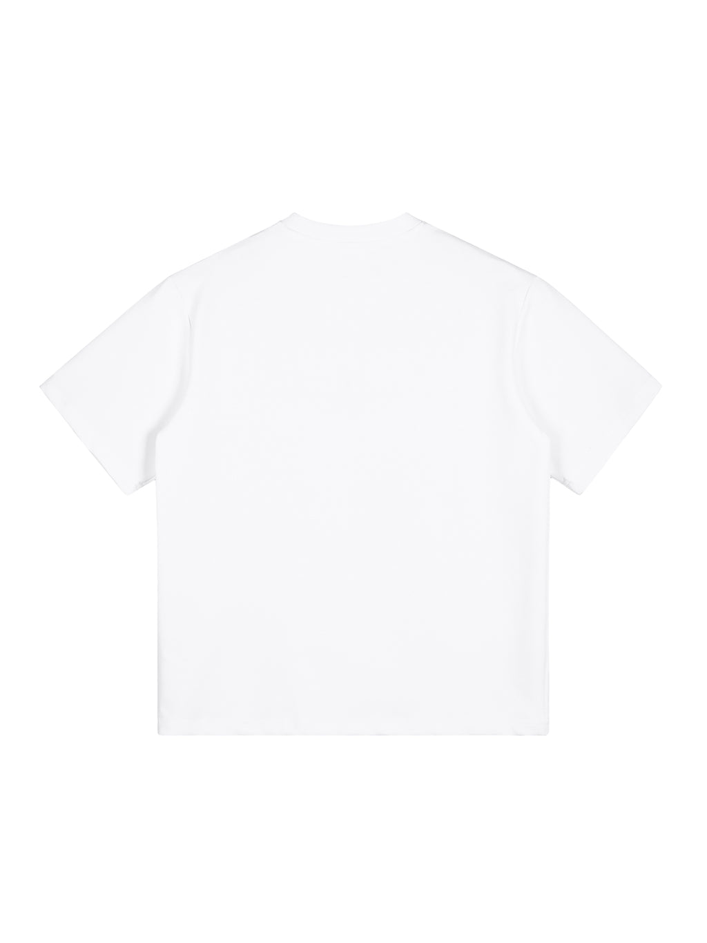 White Essential Cooling Performance T-Shirt back product view