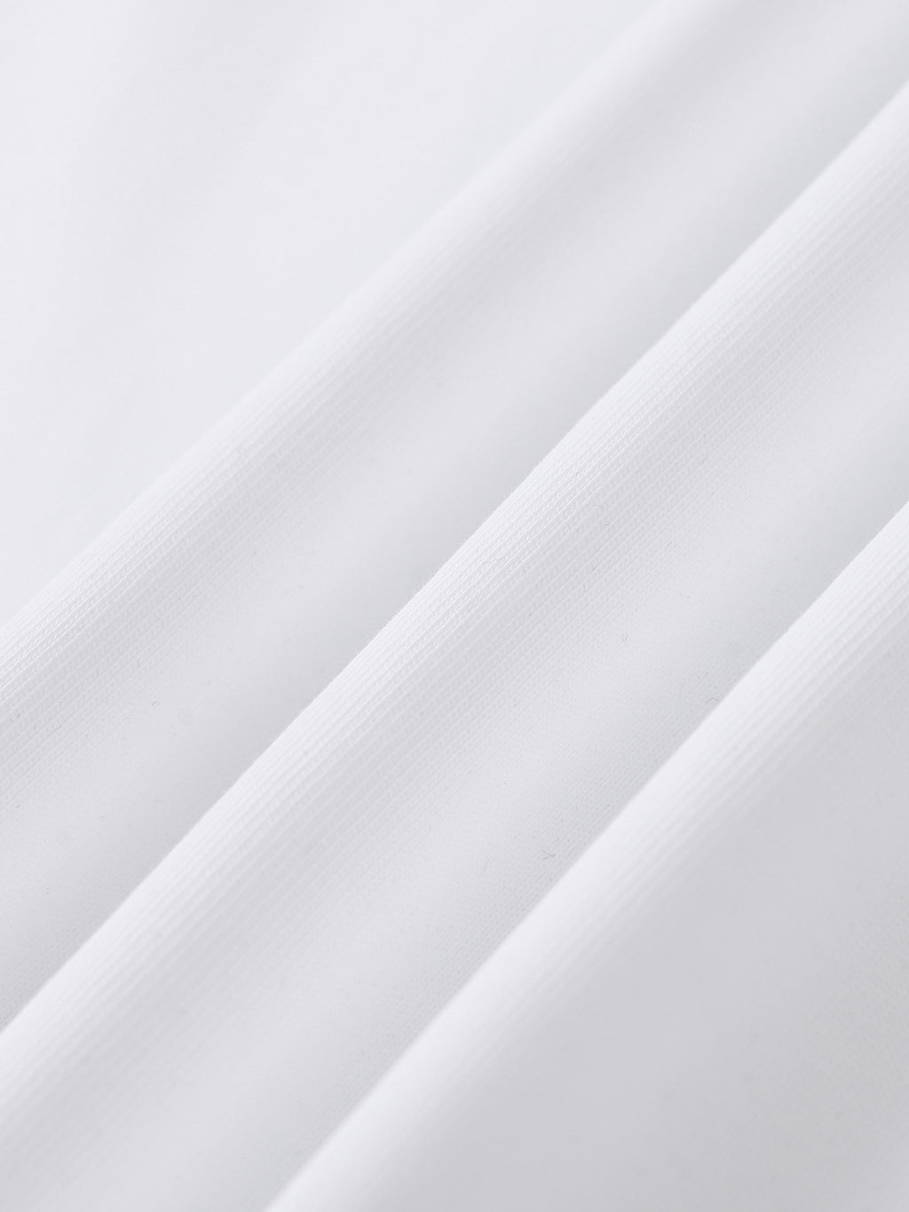 Off Script Essential Cotton Long Sleeve T-Shirt - fabric drape detail