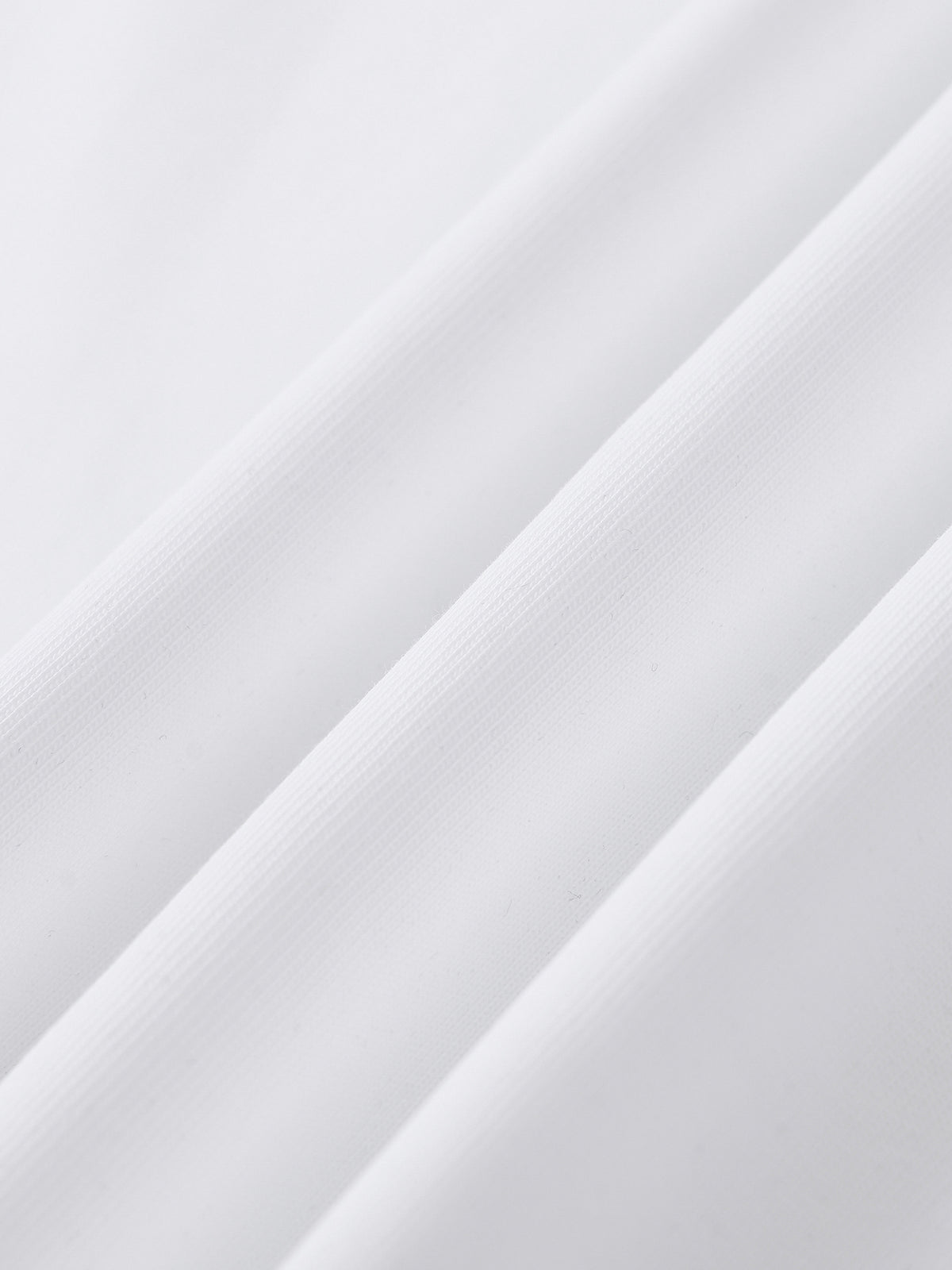 Off Script Essential Cotton Long Sleeve T-Shirt - fabric drape detail
