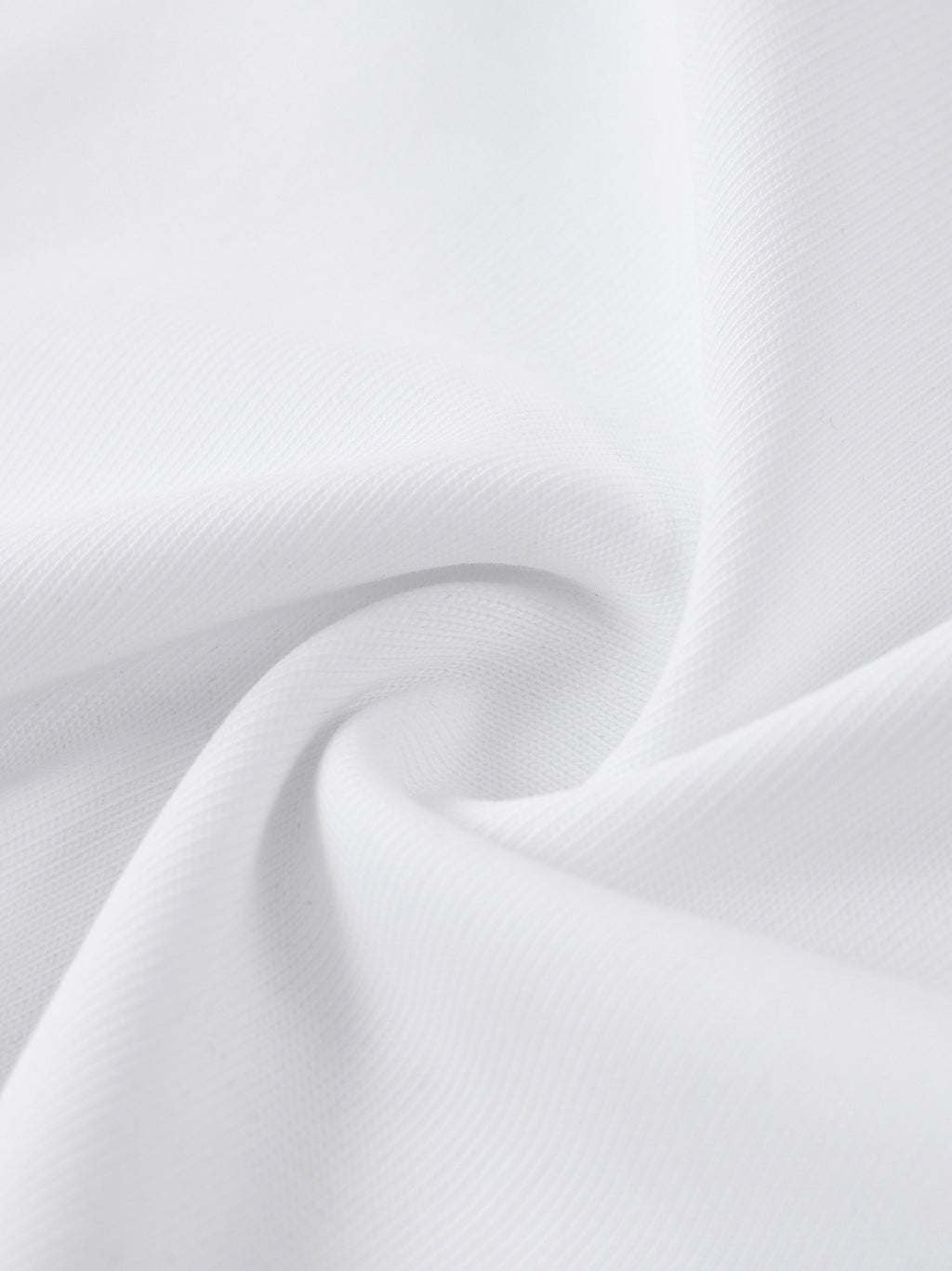 Off Script Essential Cotton Long Sleeve T-Shirt - fabric texture detail
