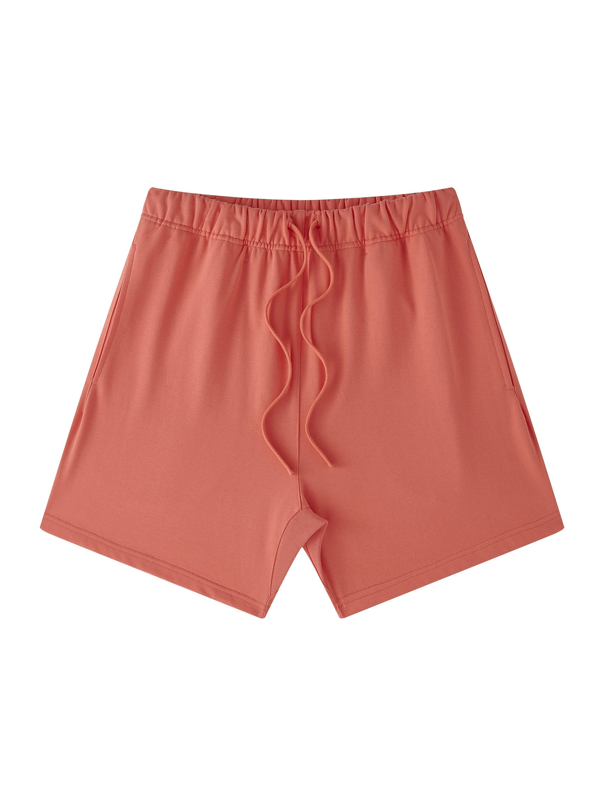 Unisex Earth Tone Loose Fit Cotton Shorts