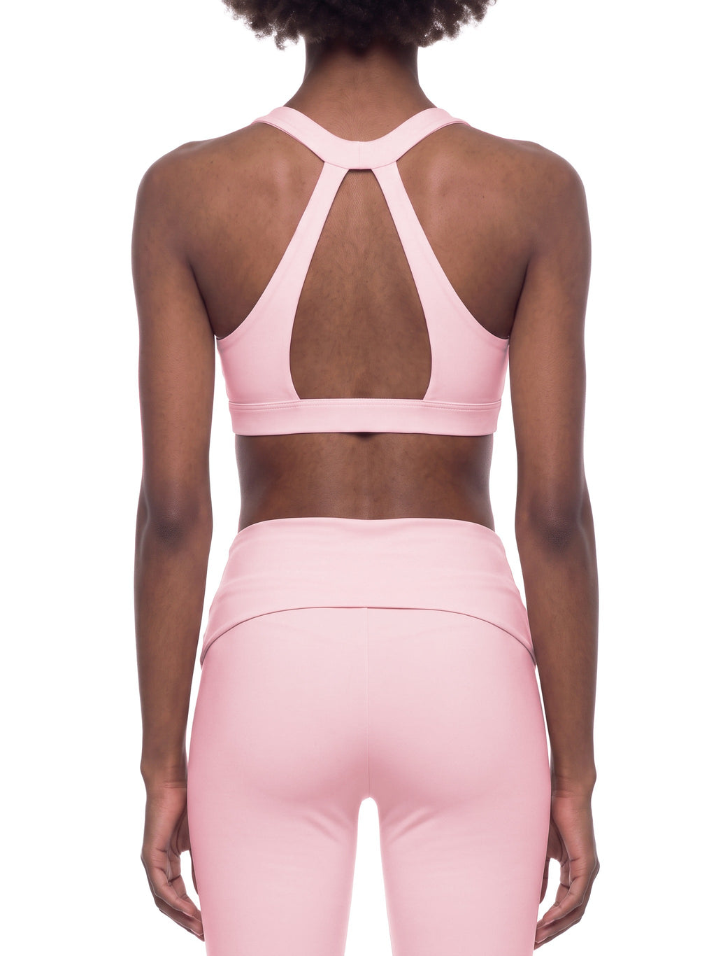 Women's Halter Cropped Sports Bra
