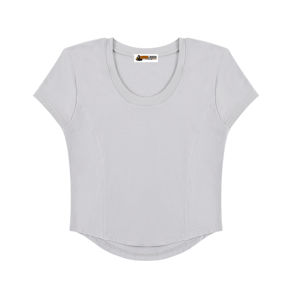 Women's Paneled Crop T-Shirt