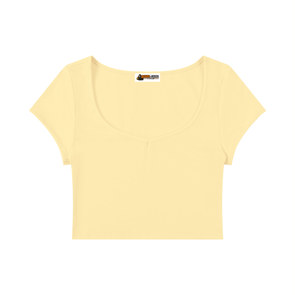 Women's Slim Cap Sleeve Crop T-Shirt