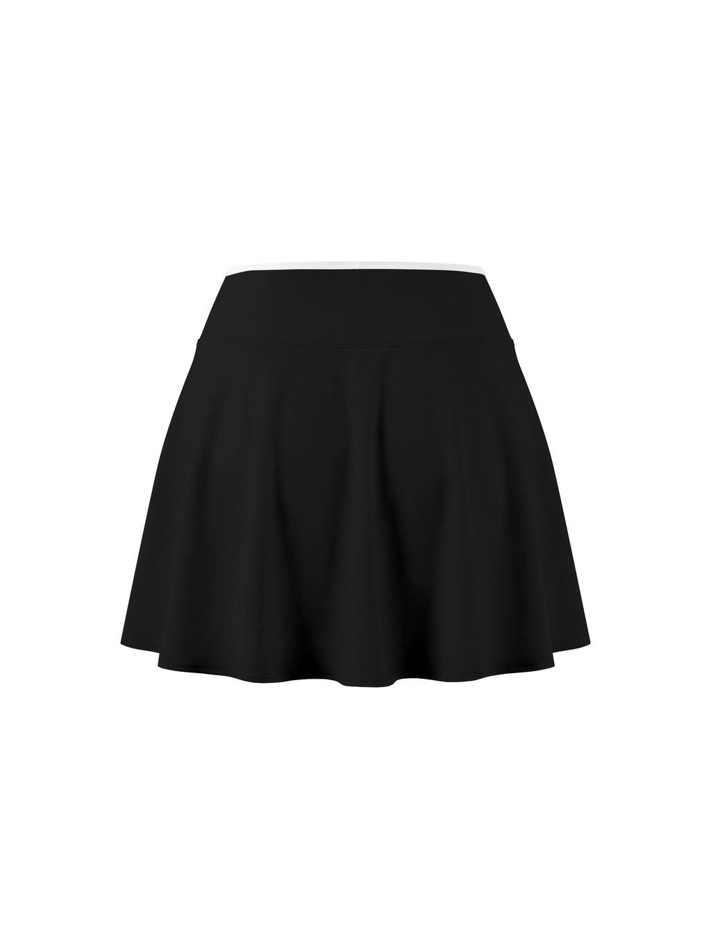 Women's Color Block A-Line Skirt