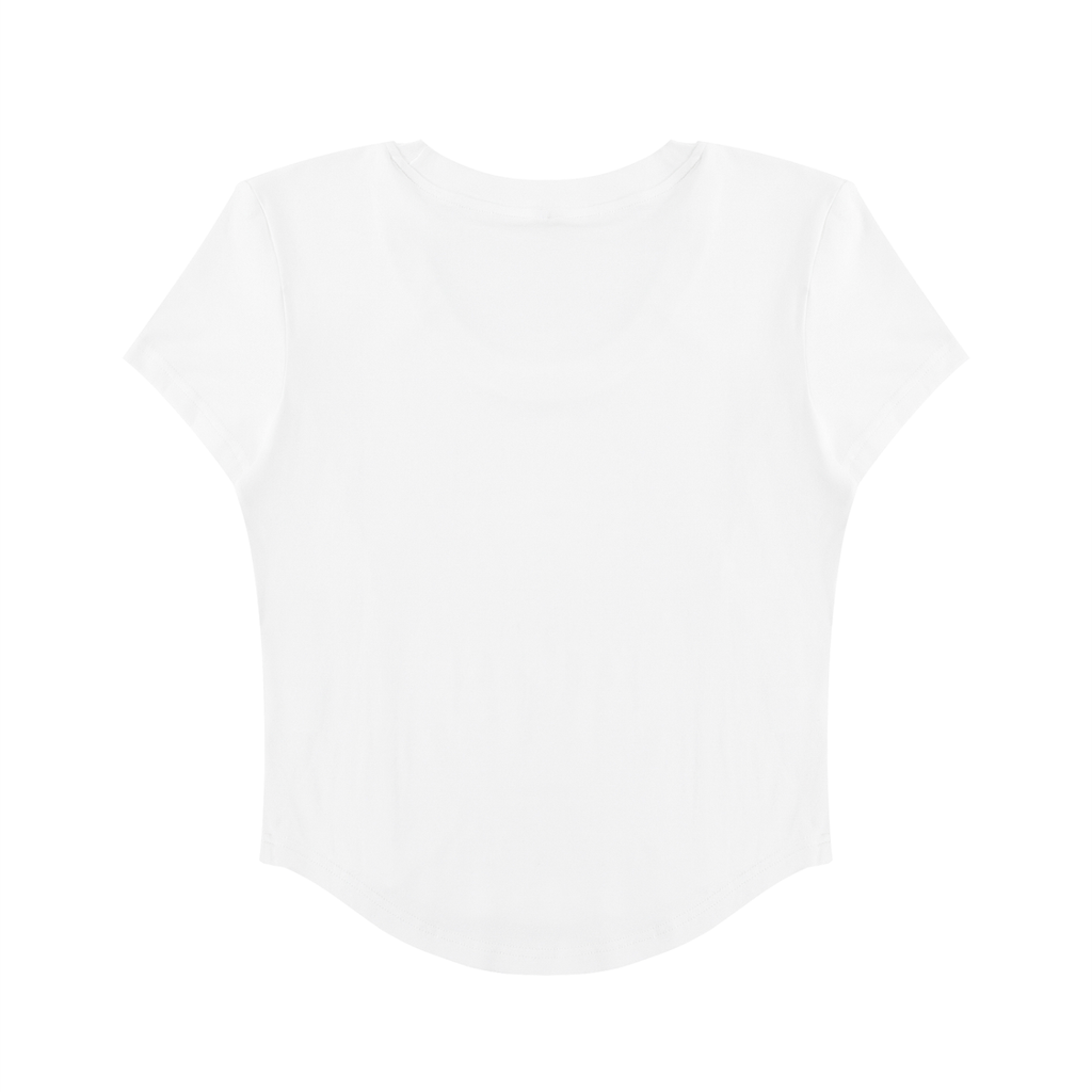 Women's Paneled Crop T-Shirt