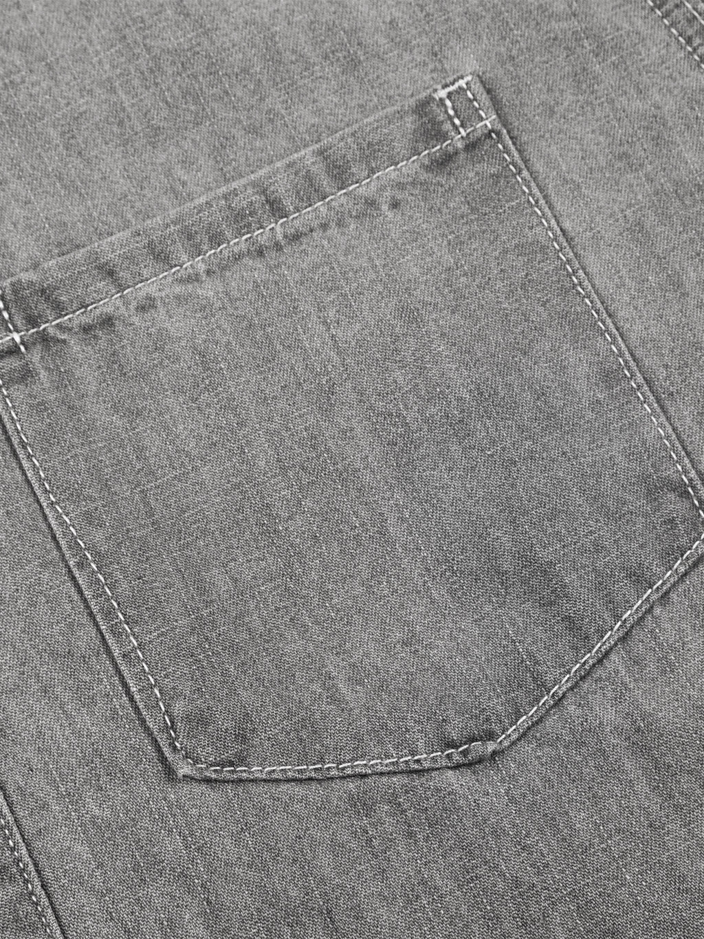 Unisex Vintage Wash Denim Shirt